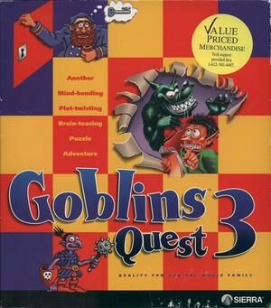 thumbnail of Goblins Quest 3: Mind-bending, Plot-twisting, Brain-teasing?